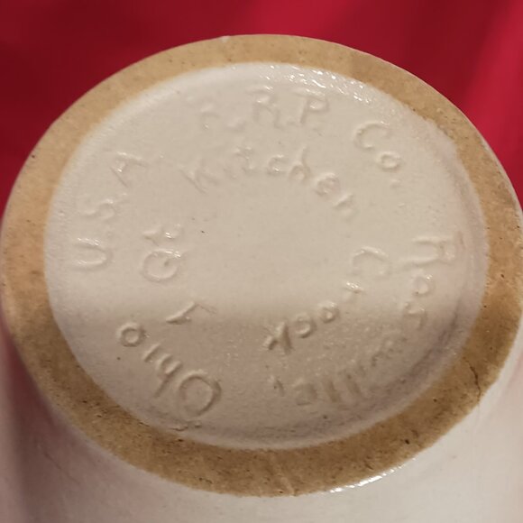 Robinson Ransbottom Roseville Ohio Kitchen Crock - Picture 4 of 6